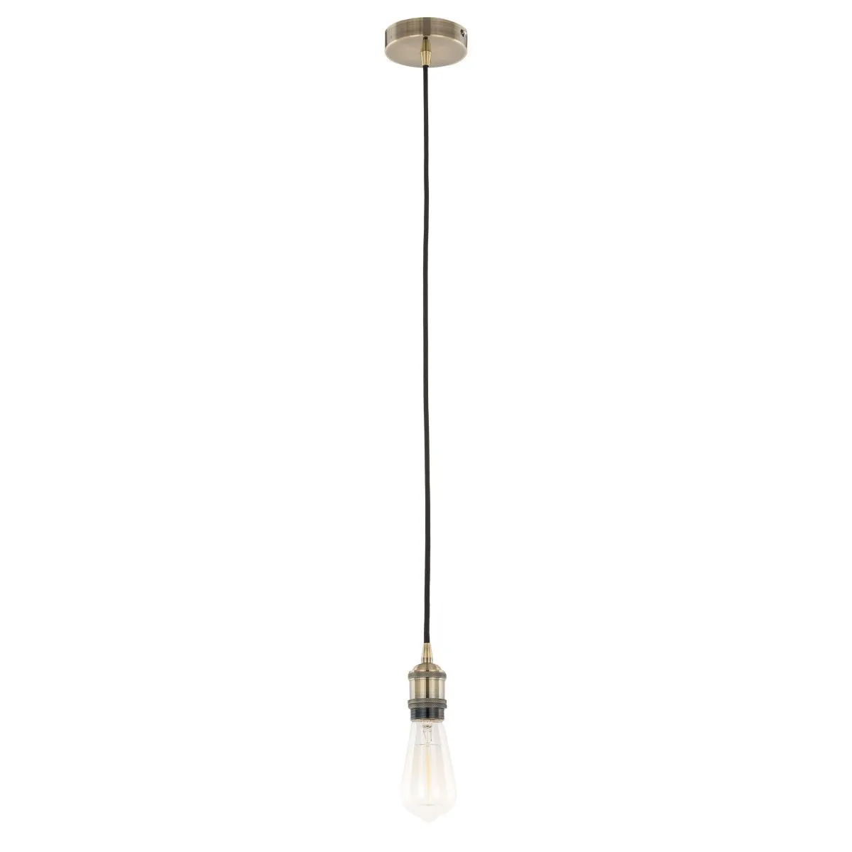 Classo, nowoczesna oprawka wisząca, w kolorze antycznego brązu, E27, DS-M-034 ANTIQUE BRASS
